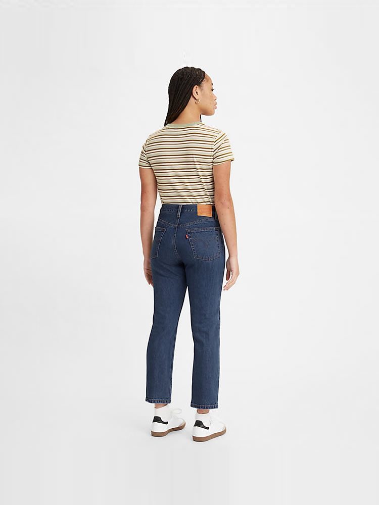 LEVIS 501 CROP - SALSA STONEWASH