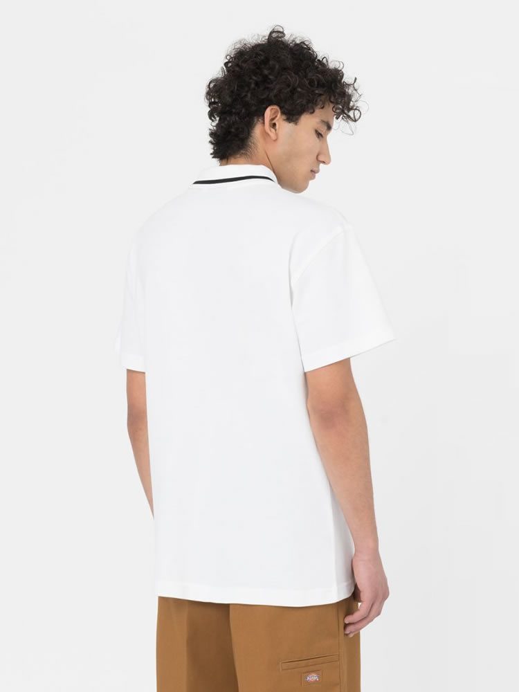 DICKIES POLO TALLASEE SS WHITE