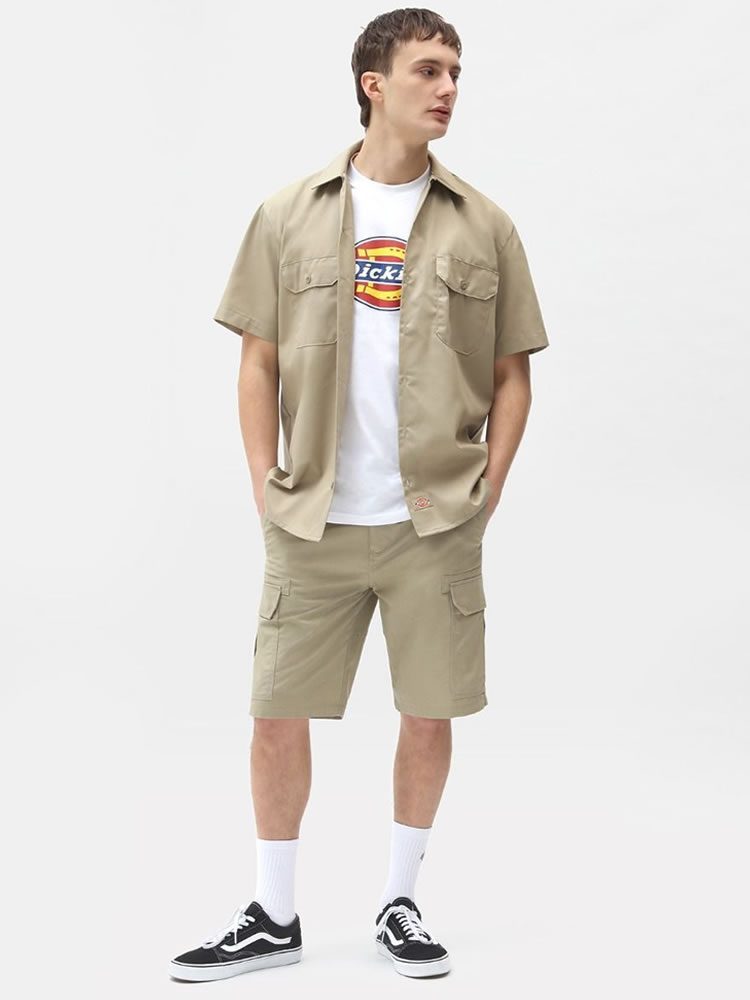 DICKIES WORK SHIRT SS REC KHAKI