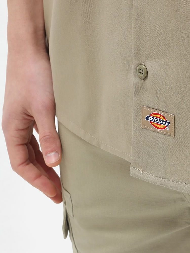 DICKIES WORK SHIRT SS REC KHAKI