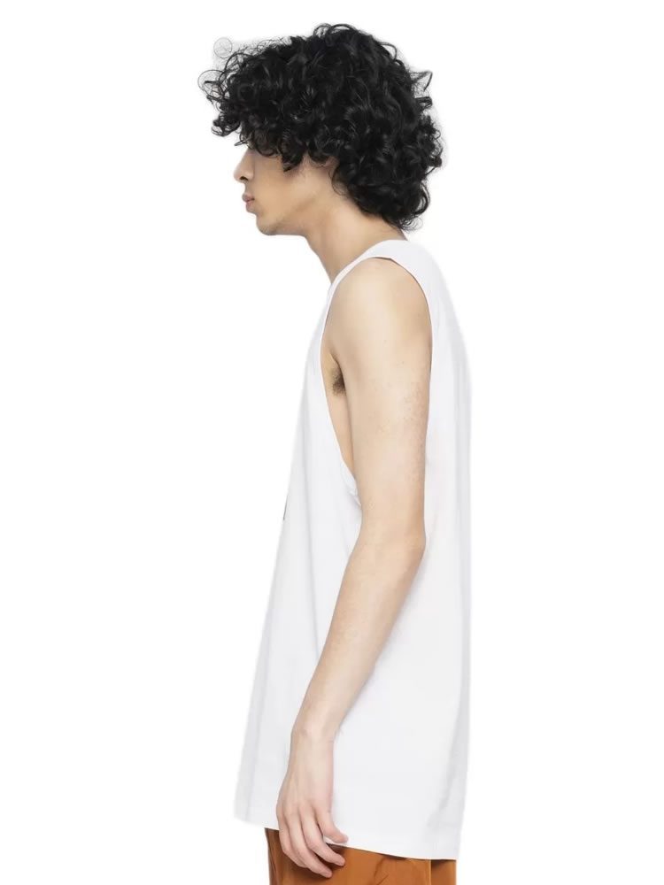 SANTA CRUZ WAVE DOT SLEEVELESS WHITE