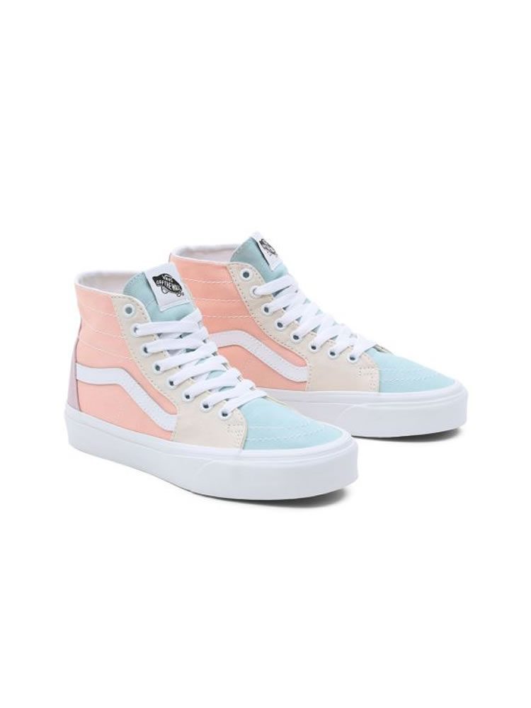 VANS SK8-Hi PASTEL BLOCK MULTI TRUE WHITE