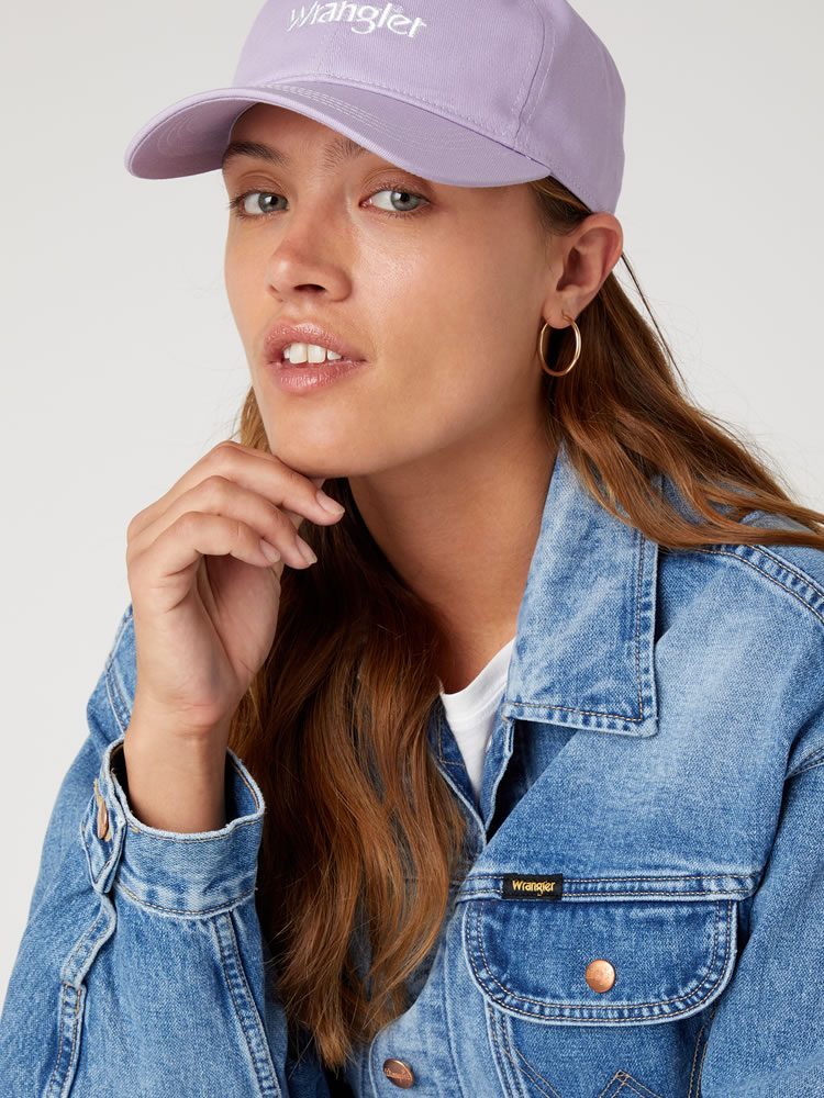 WRANGLER LOGO CAP SMOKEY GRAPE