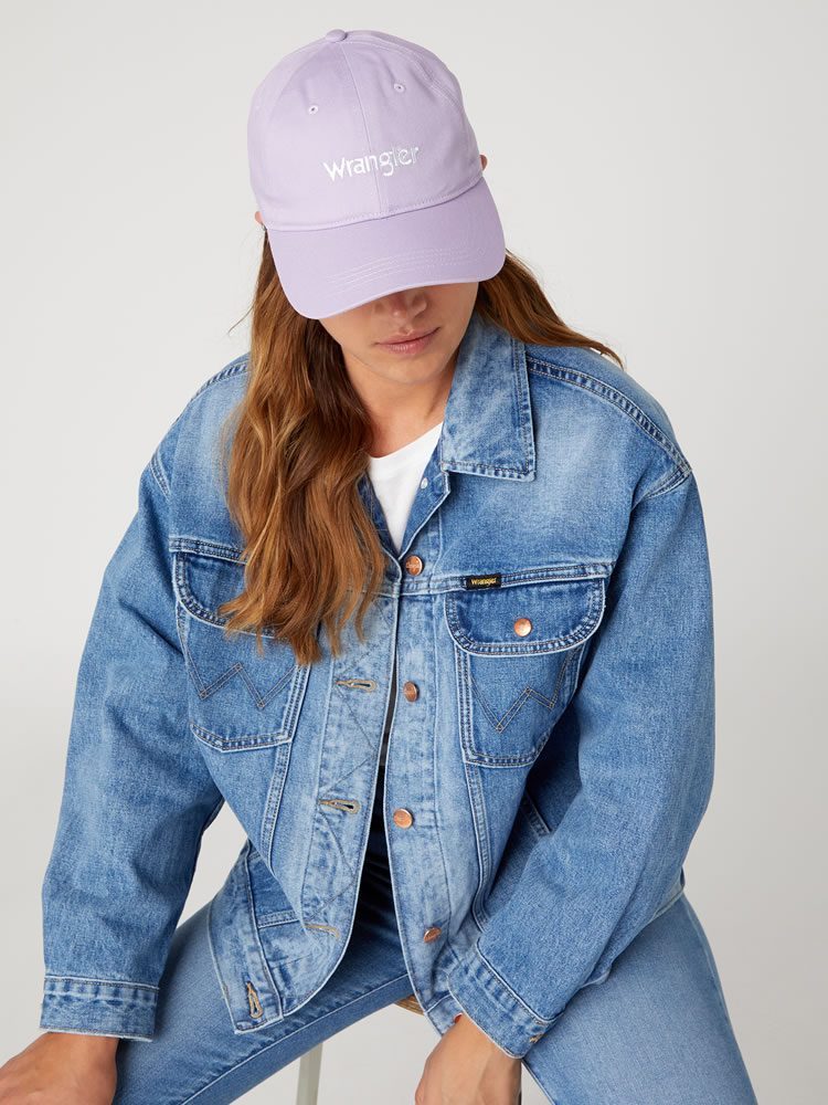 WRANGLER LOGO CAP SMOKEY GRAPE