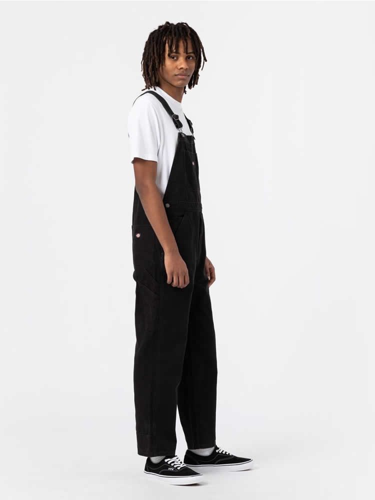 DICKIES DUCK CANVAS BIB SW BLACK