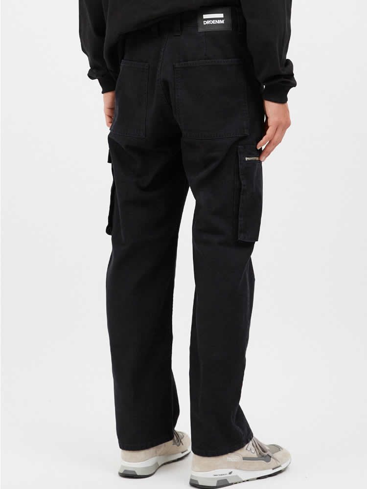 DR DENIM OMAR UTILITY DIM BLACK