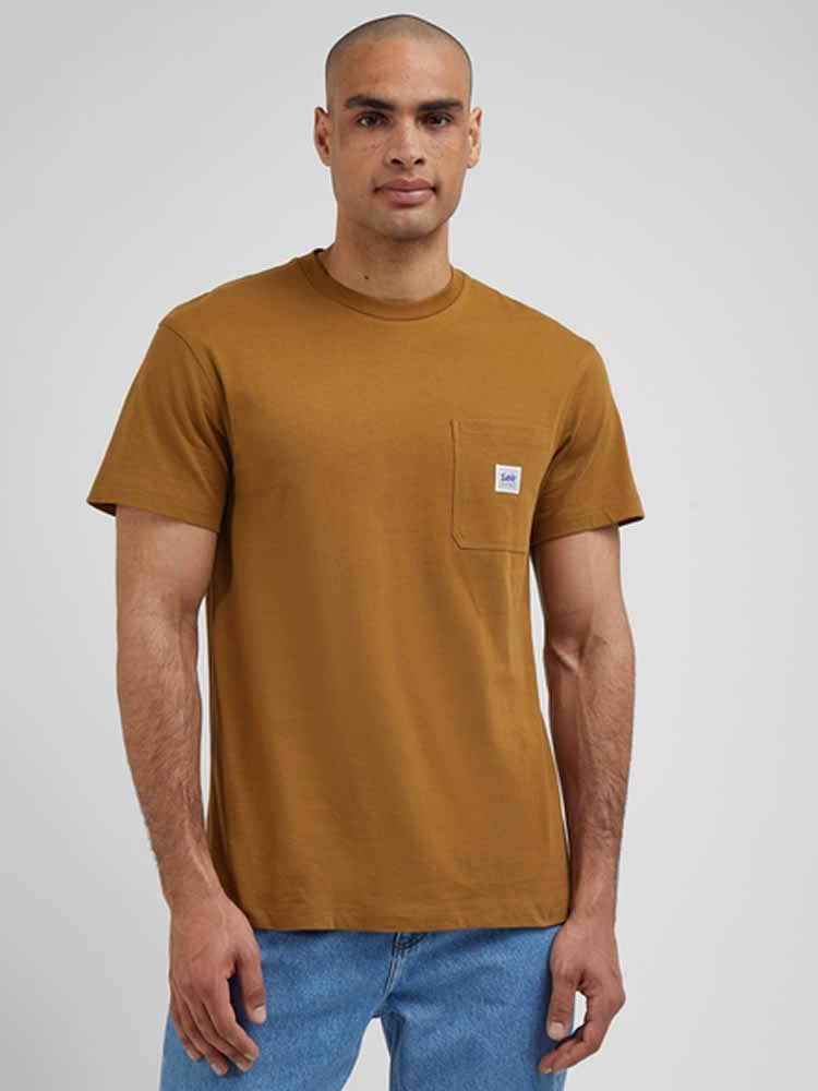 LEE WW POCKET TEE TUMBLEWEED