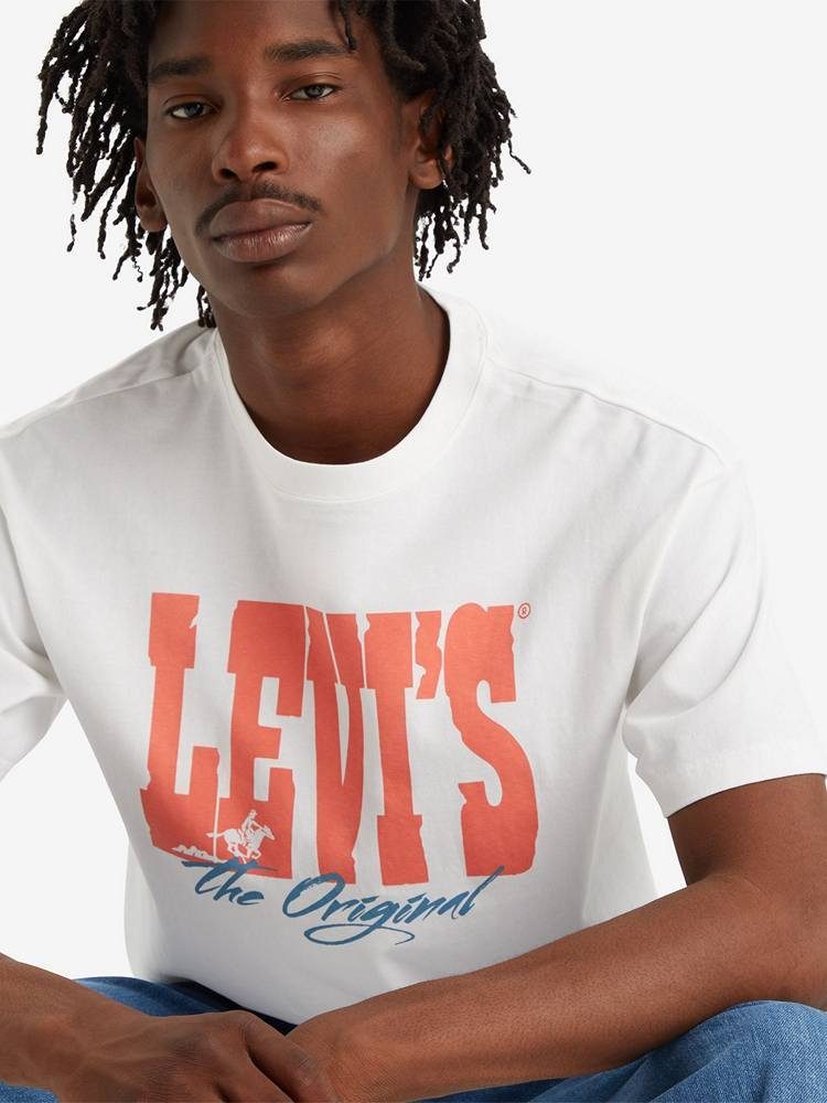 LEVIS VINTAGE FIT GRAPHIC TEE WHITES