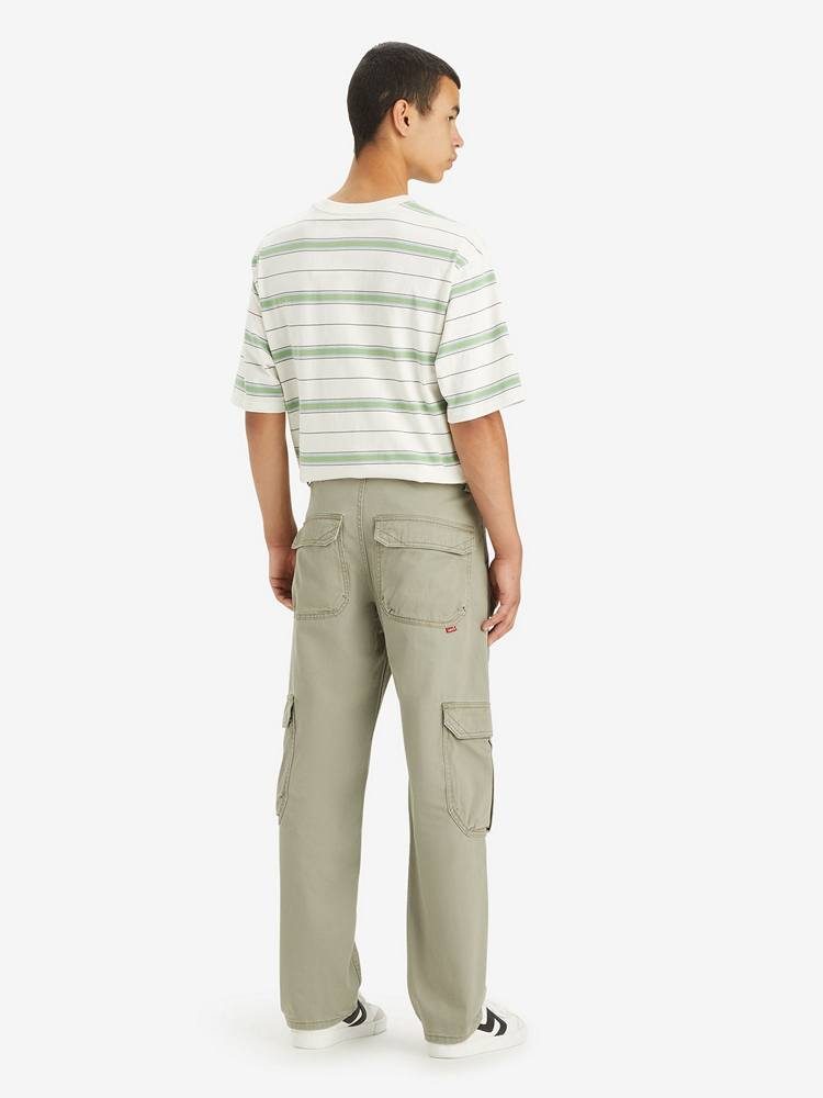 LEVIS STAY LOOSE CARGO PANT GREENS