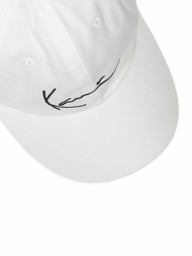 KARL KANI SIGNATURE CAP WHITE