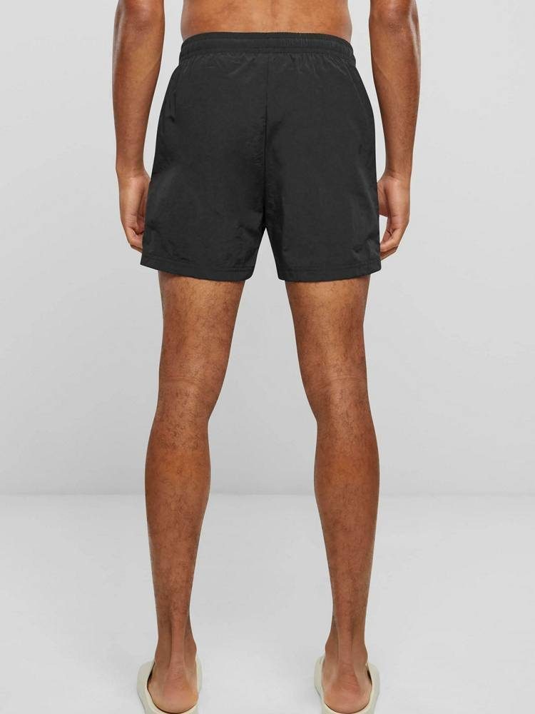 KARL KANI SERIF BOARD SHORTS BLACK/WHITE