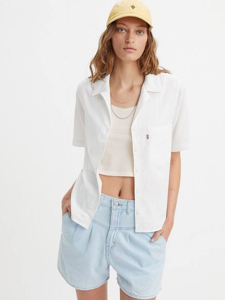 LEVIS JOYCE SS RESORT SHIRT NEUTRALS