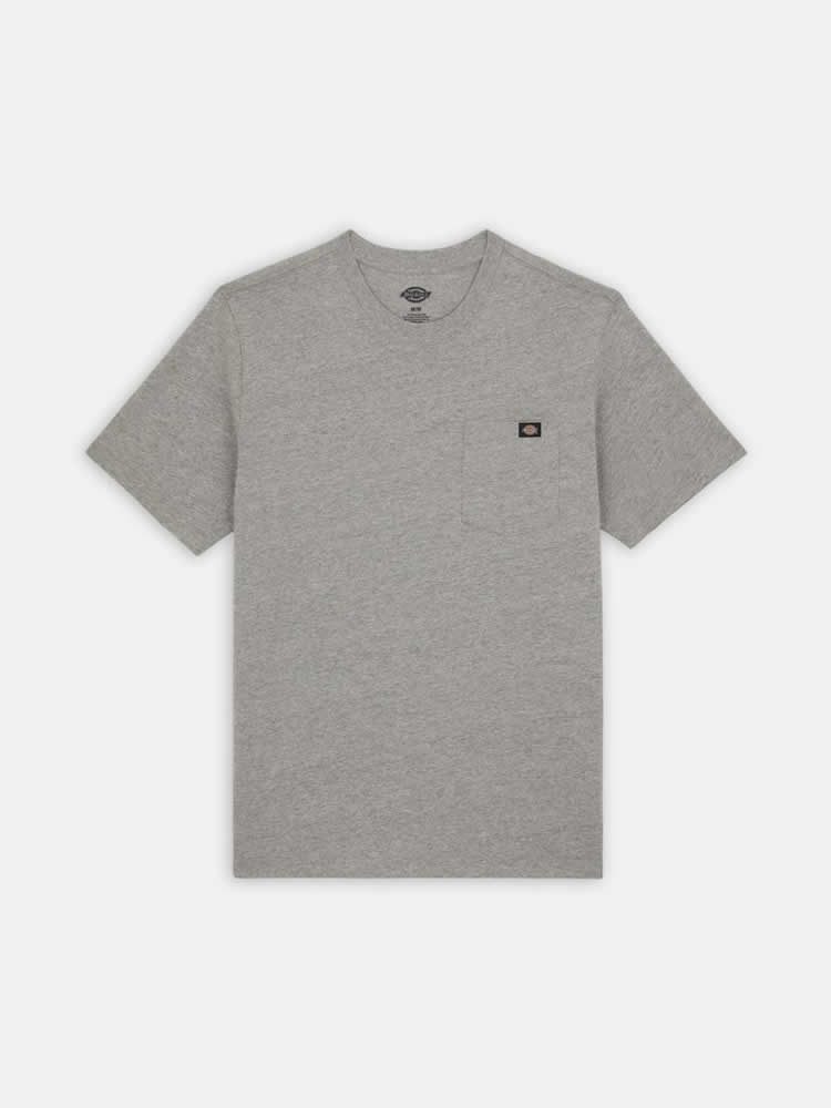 DICKIES LURAY POCKET TEE SS GREY MELANG