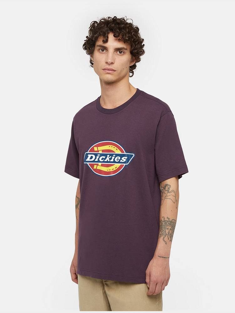 DICKIES ICON LOGO TEE PLUM PERFECT