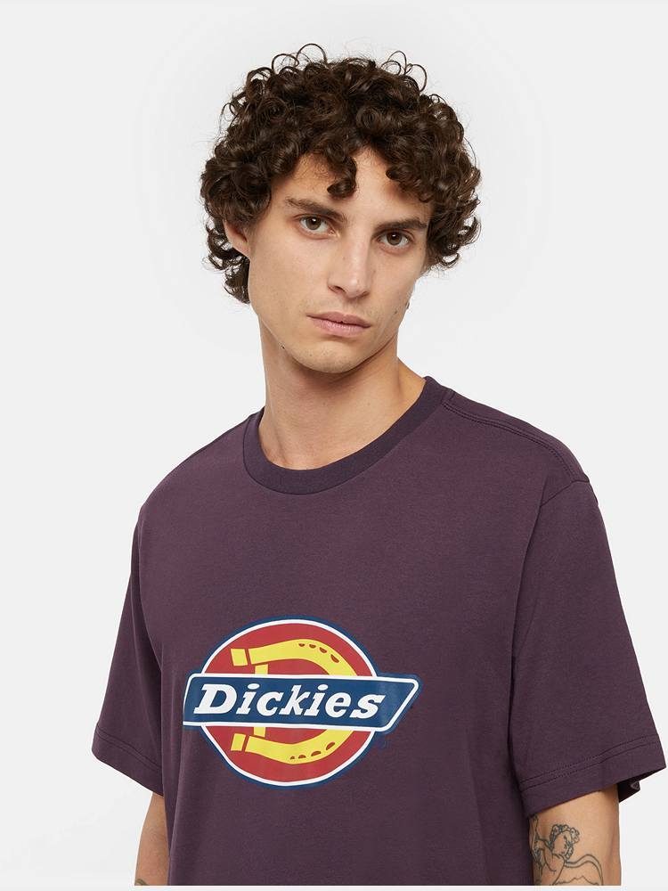 DICKIES ICON LOGO TEE PLUM PERFECT