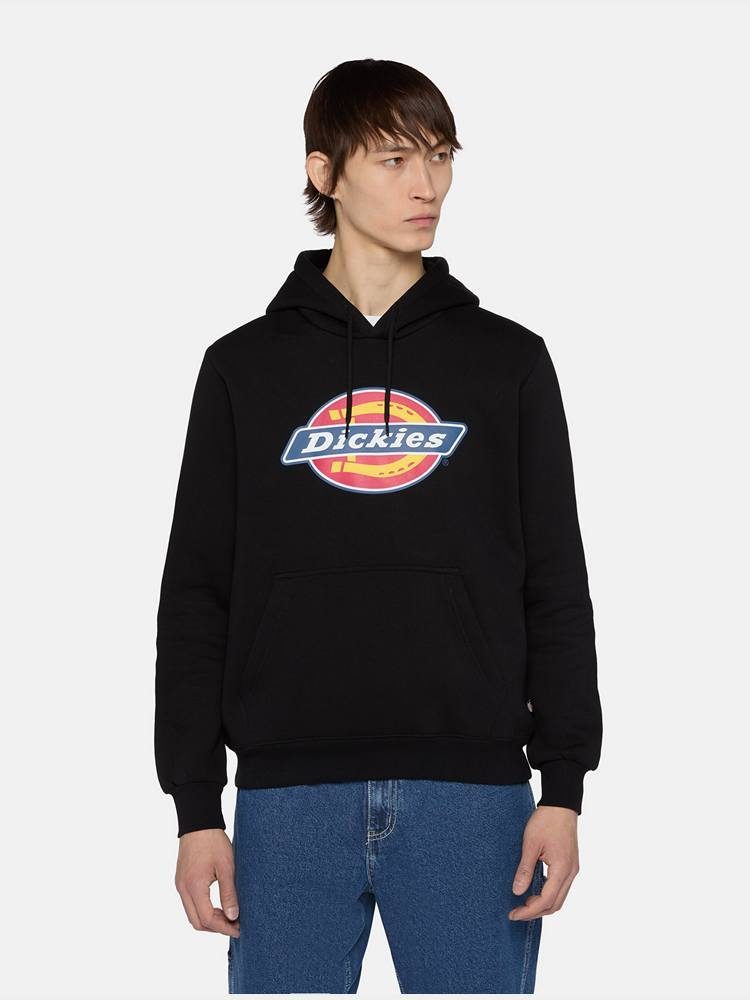 DICKIES ICON LOGO HOODIE BLACK