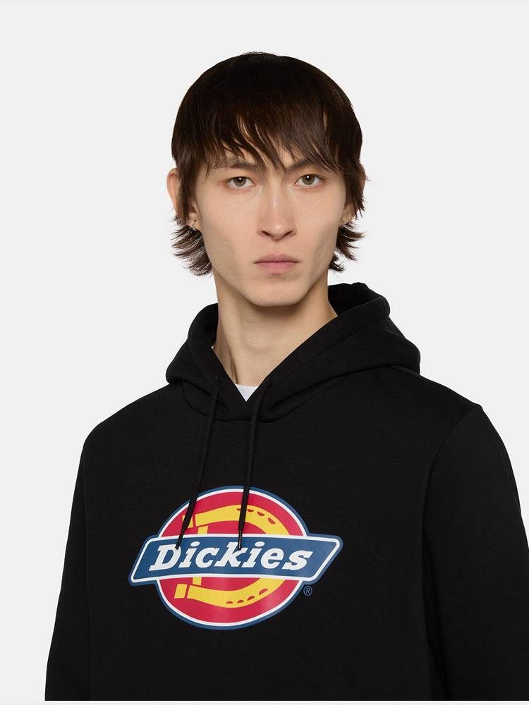 DICKIES ICON LOGO HOODIE BLACK