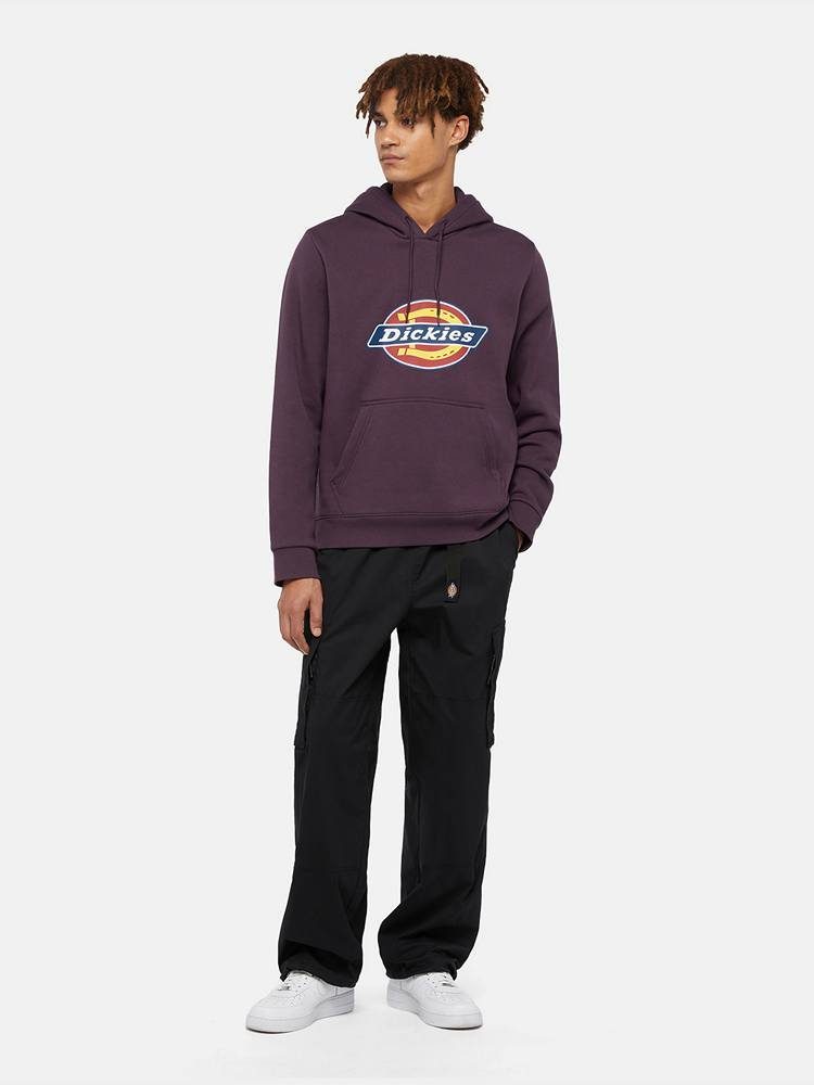 DICKIES ICON LOGO HOODIE PLUM PERFECT