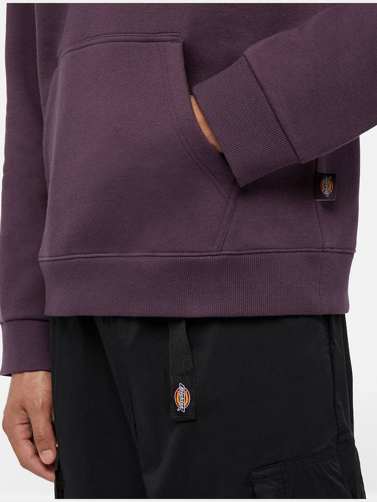 DICKIES ICON LOGO HOODIE PLUM PERFECT