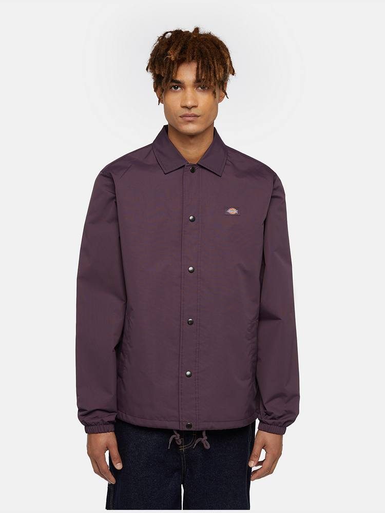 DICKIES OAKPORT COACH JACKET PLUM PERFEC