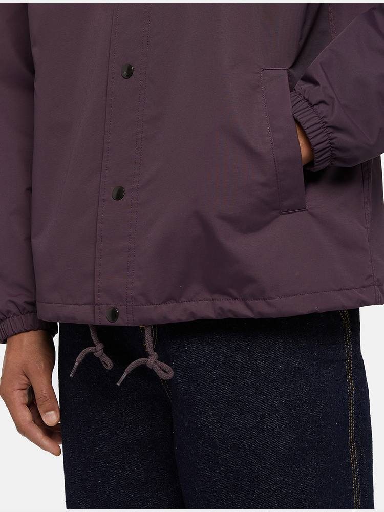 DICKIES OAKPORT COACH JACKET PLUM PERFEC