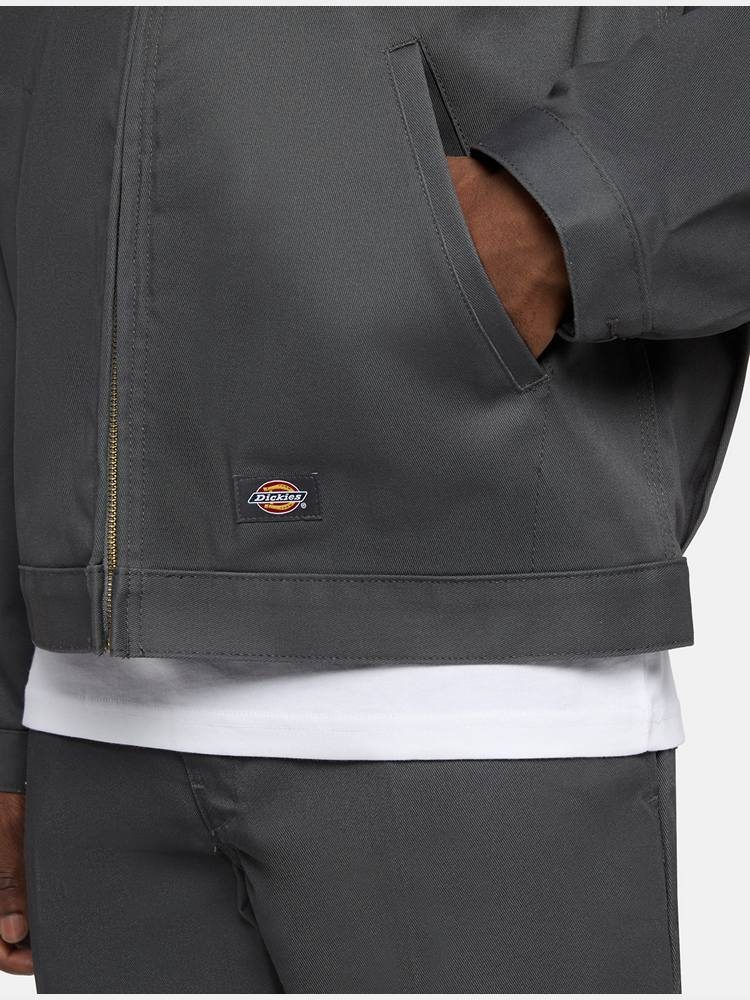 DICKIES M LINED EISENHOWR JKT REC CHARCOA