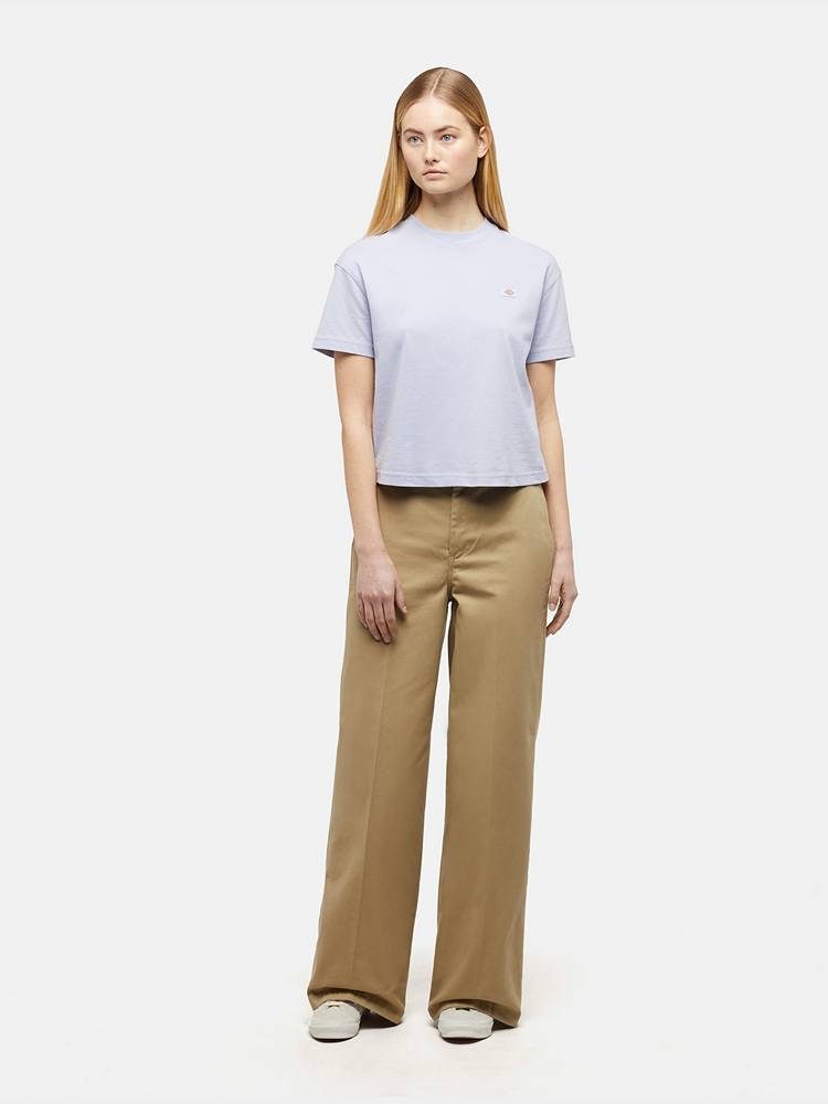 DICKIES WIDE LEG PANT KHAKI