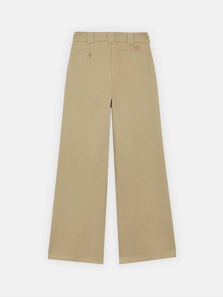 DICKIES WIDE LEG PANT KHAKI