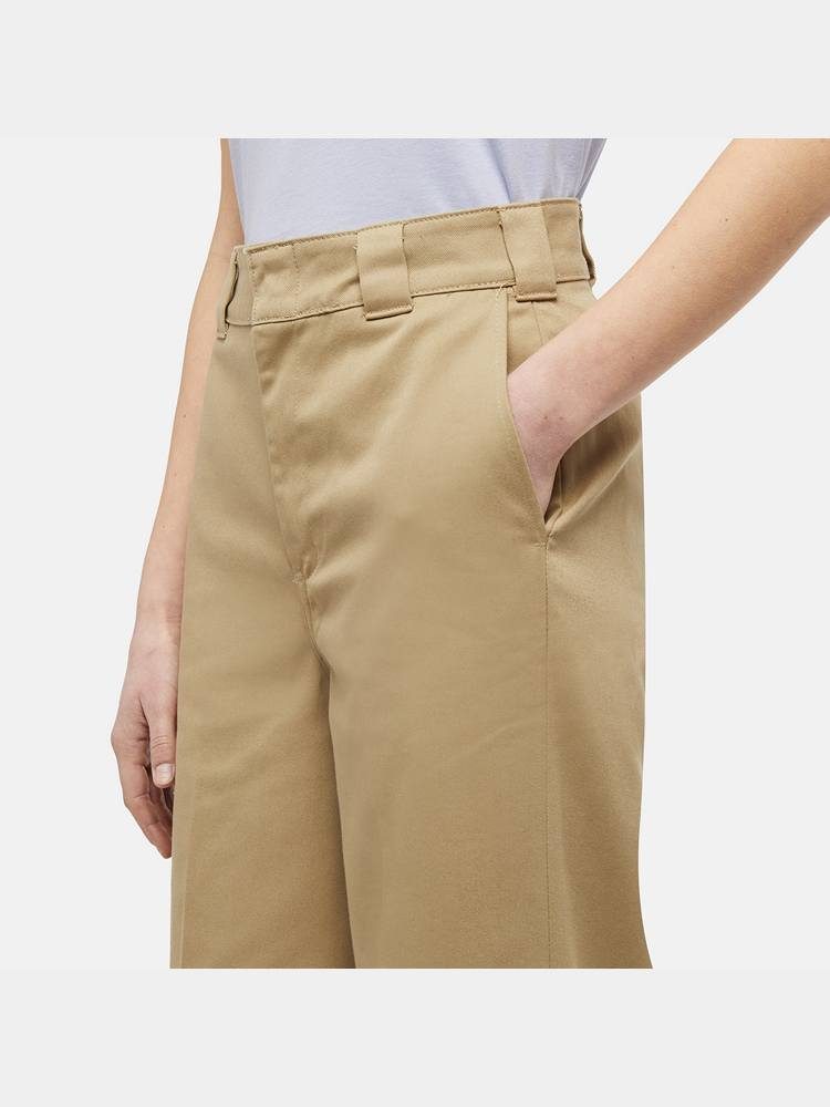 DICKIES WIDE LEG PANT KHAKI