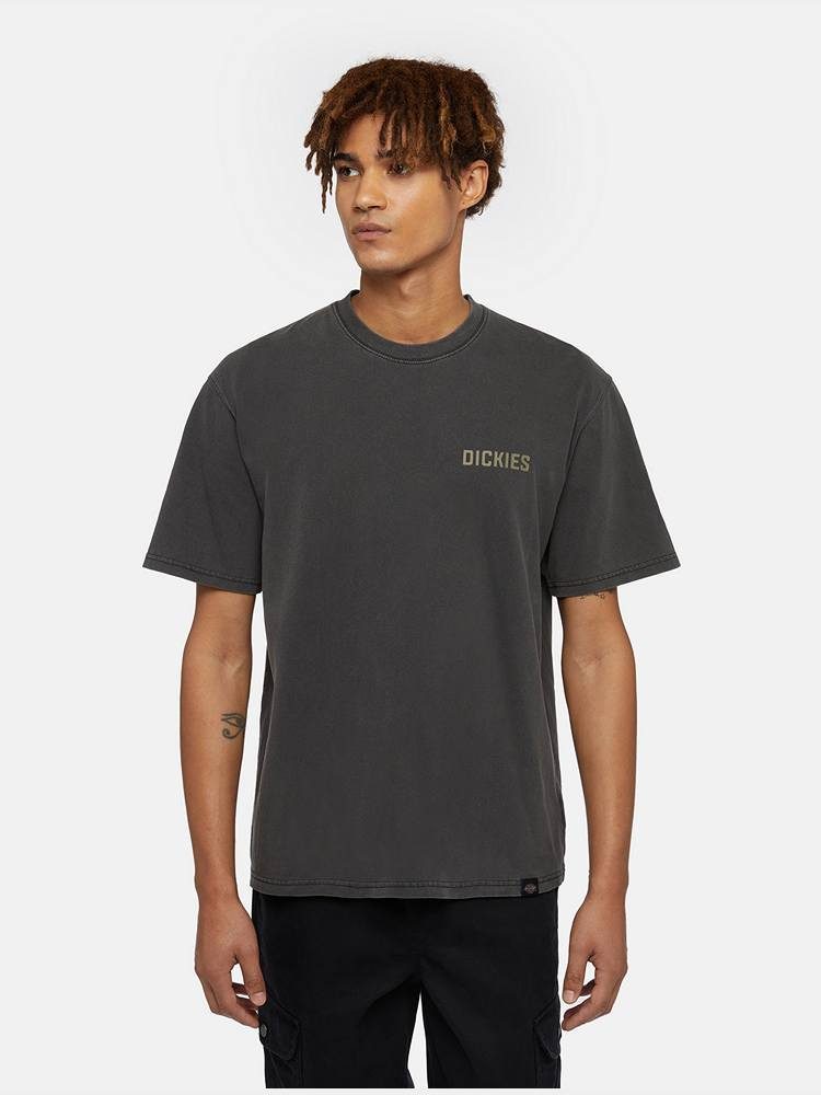 DICKIES HIGH FLYING WORKWEAR TEE BLACK