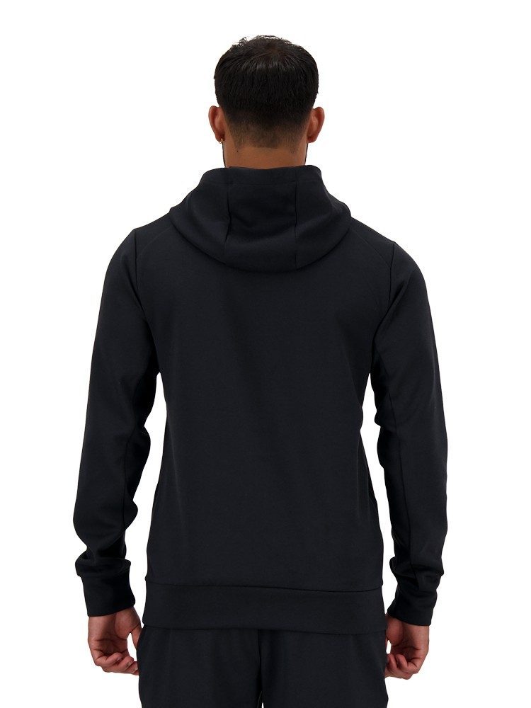 NEW BALANCE TECH KNIT  PULL OVER HOODIE BLACK