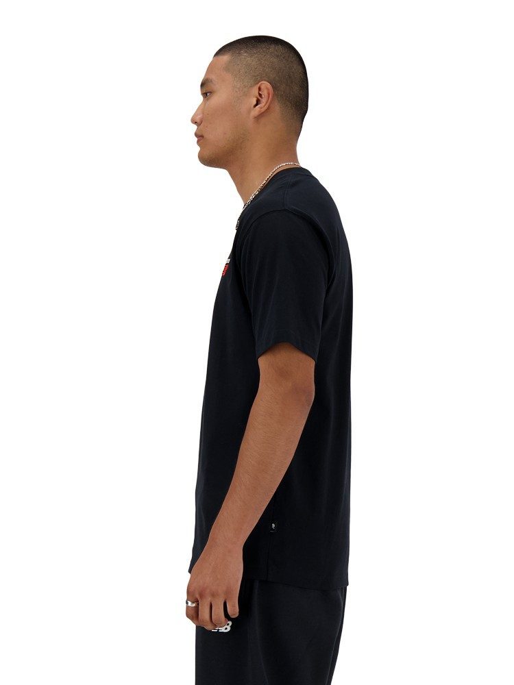 NEW BALANCE ATHLETICS PREMIUM LOGO T-SHIRT BLACK