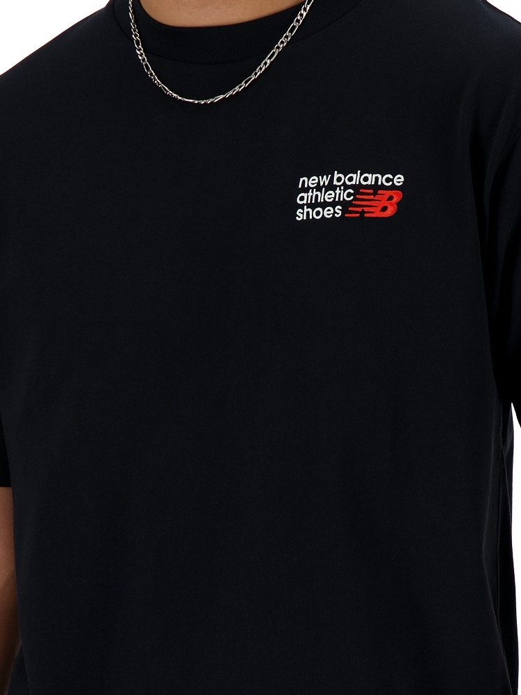 NEW BALANCE ATHLETICS PREMIUM LOGO T-SHIRT BLACK