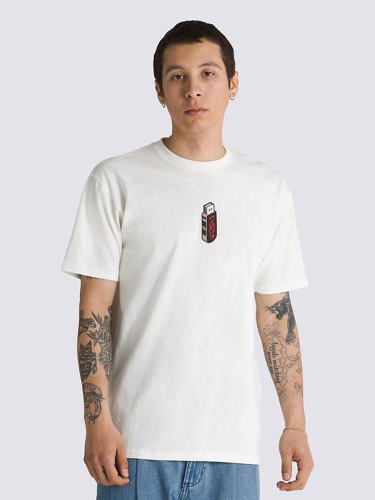 VANS JUMP DRIVE SS MARSHMALLOW TEE