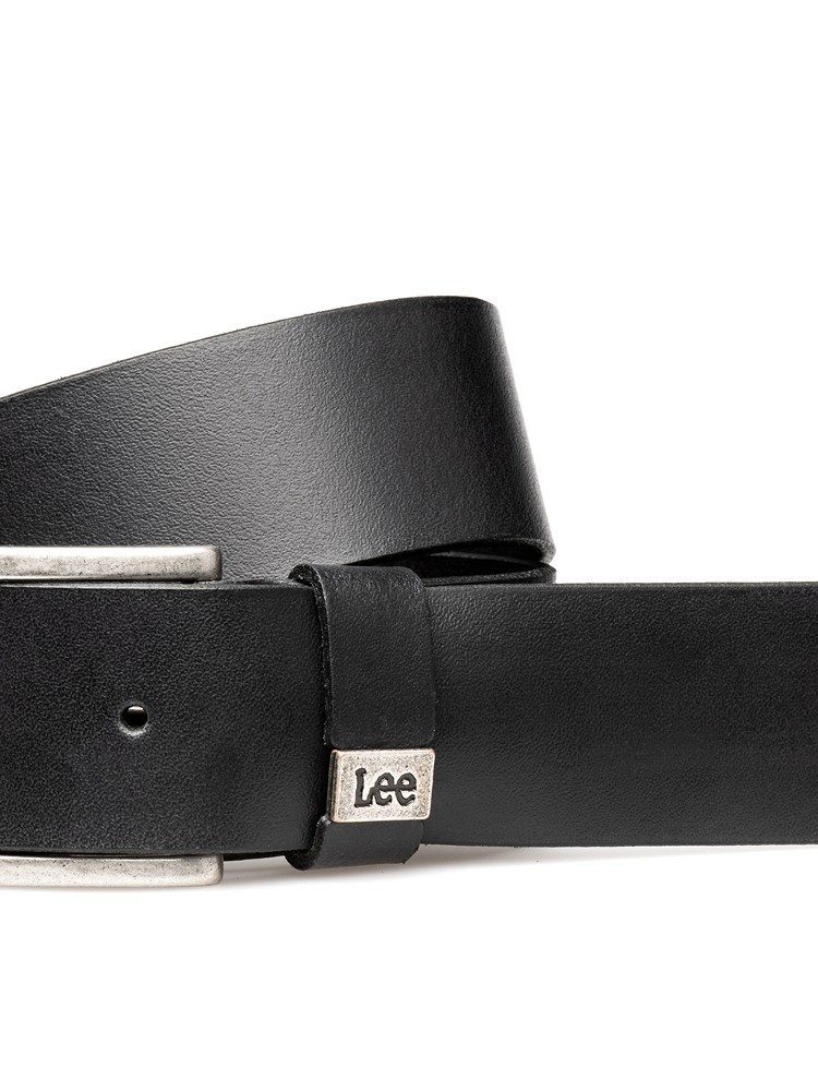 LEE SMALL LOGO BELT BLACK