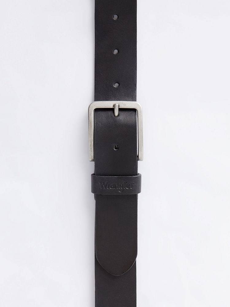 WRANGLER STRUCTURED BELT BLACK