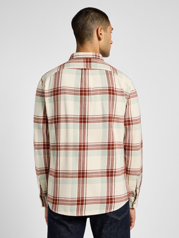 LEE RIVETED SHIRT ECRU