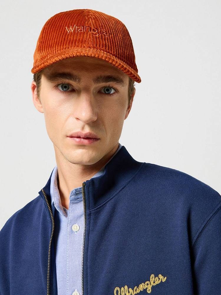 WRANGLER CORDUROY CAP GINGERBREAD