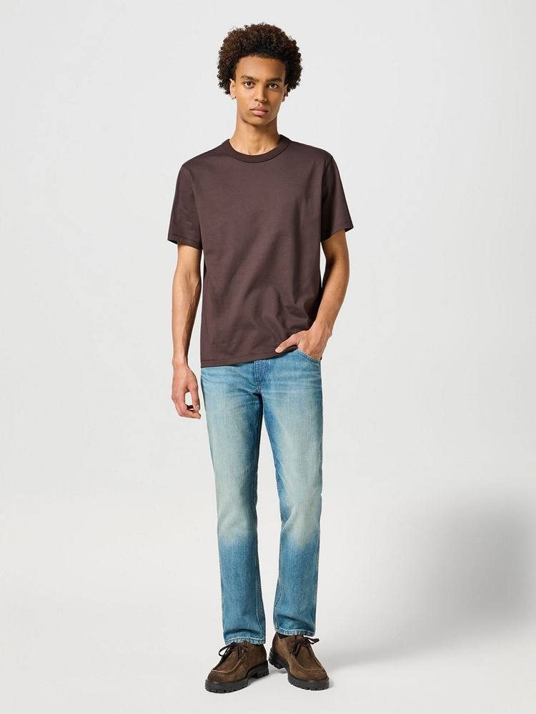 WRANGLER SS SOLID TEE MOLE