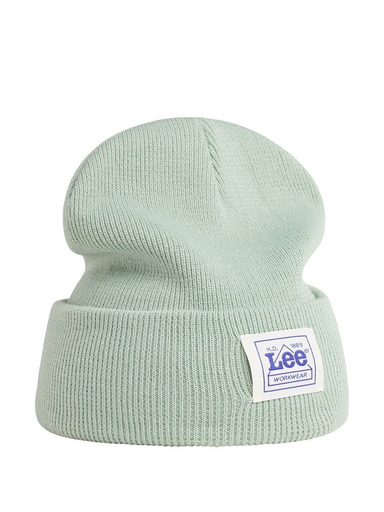 LEE WORKWEAR BEANIE POND