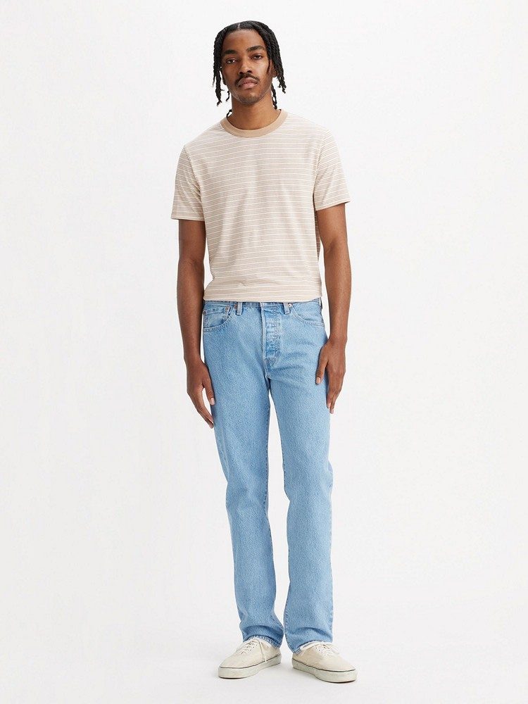 LEVI'S 501® SLIM TAPER MED INDIGO - WORN IN