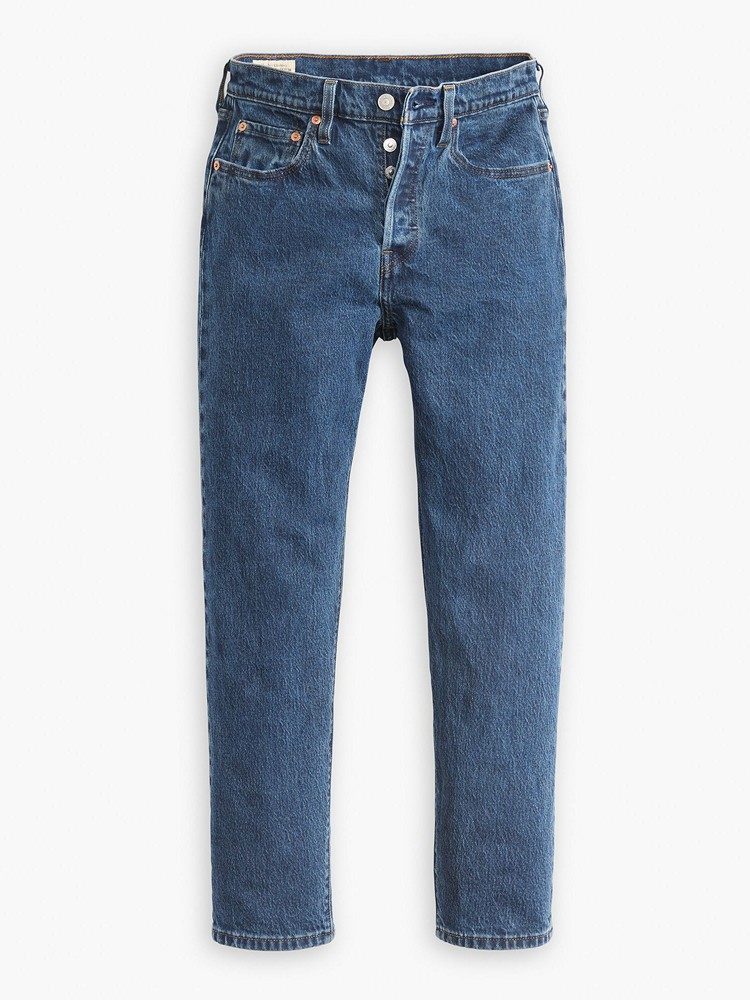 LEVI'S 501® CROP DARK INDIGO - FLAT FINISH