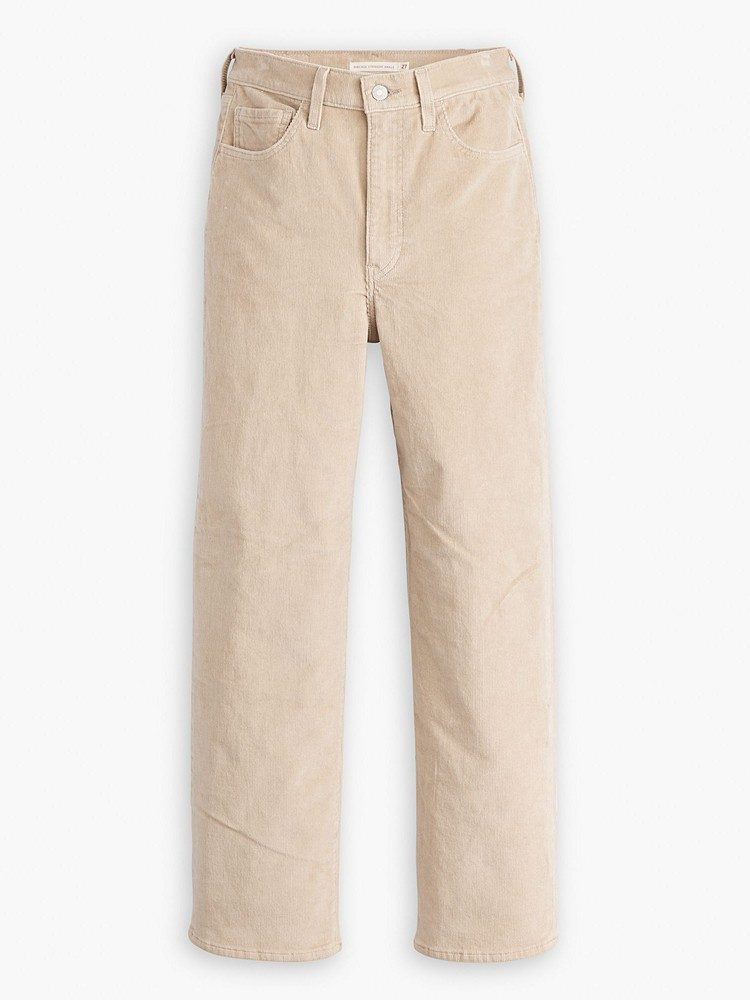 LEVI'S RIBCAGE STR ANKLE ZIP ND NEUTRALS