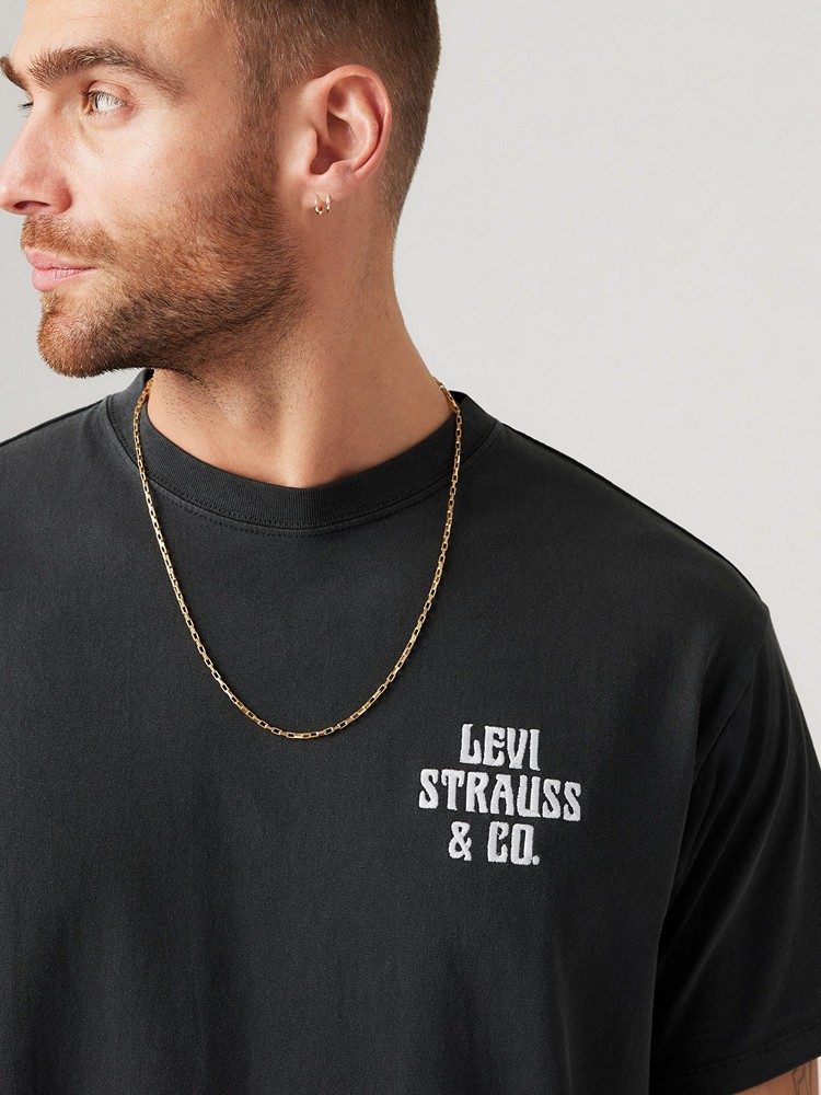 LEVI'S VINTAGE FIT GRAPHIC TEE BLACKS