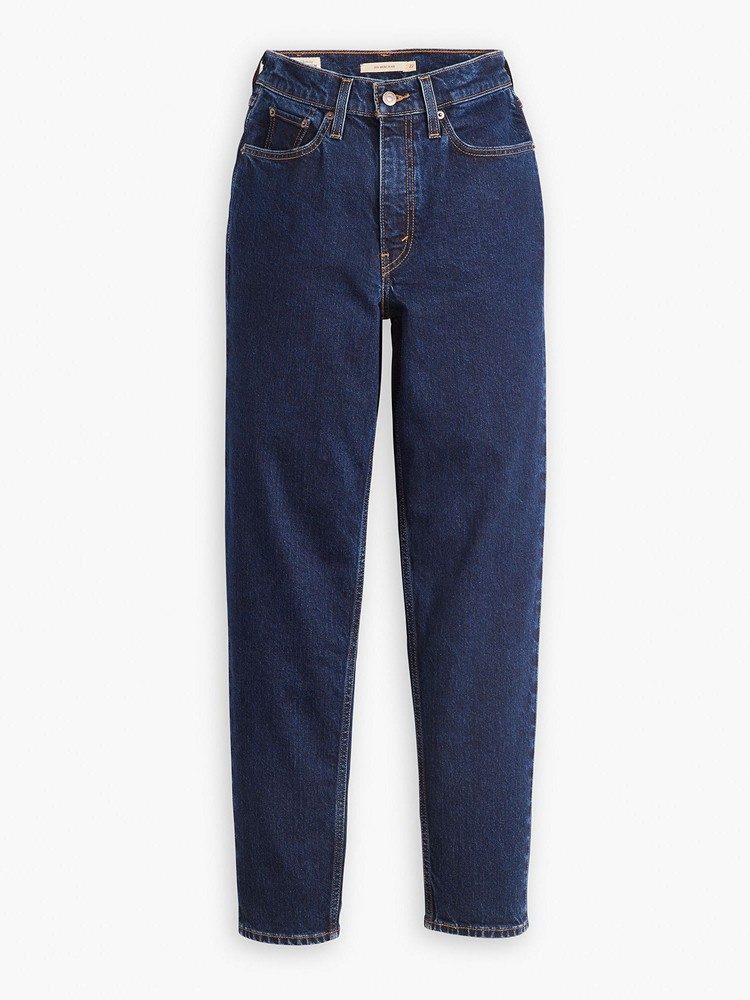 LEVI'S 80S MOM JEAN MED INDIGO - WORN IN