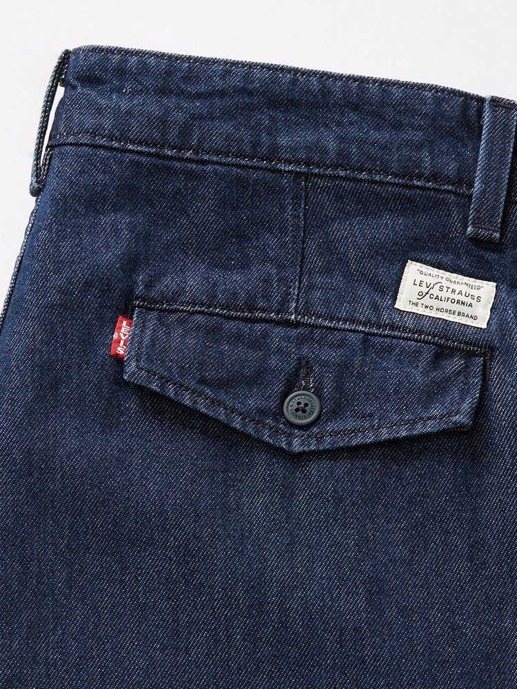 LEVI'S XX CHINO AUTHENTIC STRT DARK INDIGO - FLAT FINISH