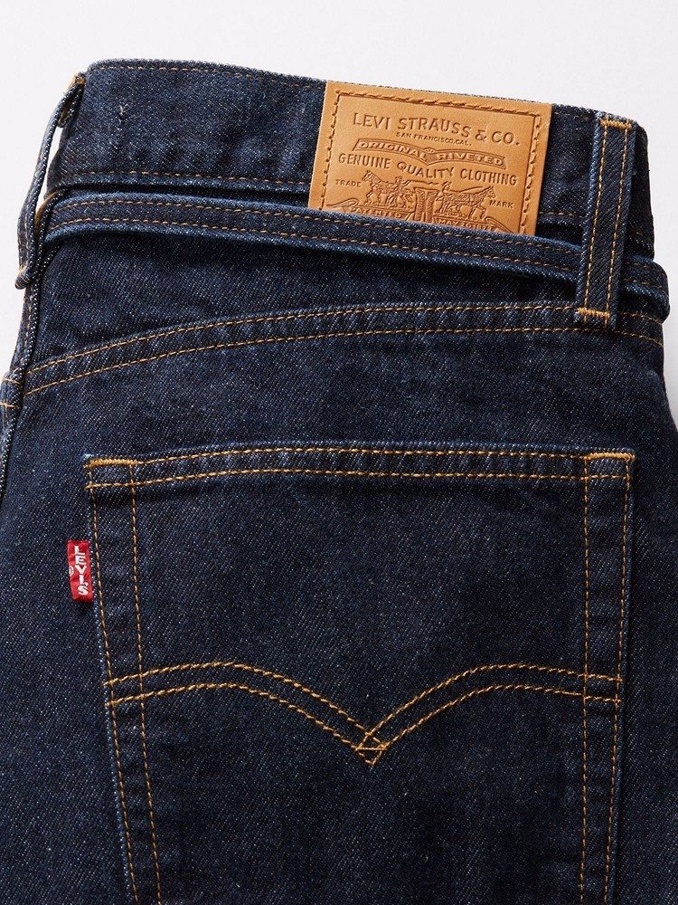 LEVI'S XL STRAIGHT DARK INDIGO - WORN IN