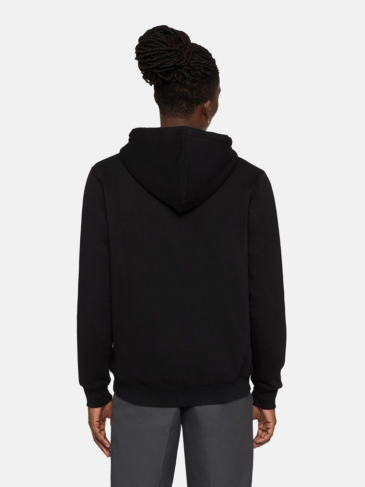 DICKIES OAKPORT ZIP HOODIE BLACK