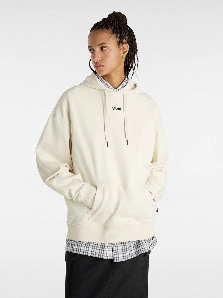 VANS FLYING V OS LS HOODIE FLYV WHITE