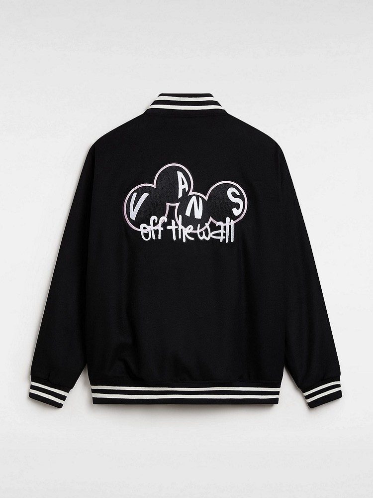 VANS SCUTTLE BASEBALL JACKET BLACK